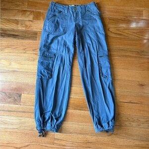 Grey Cargo Pants